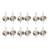 Melrose Glass Pinecone Onion Ornament (Set of 12) - 3 of 3