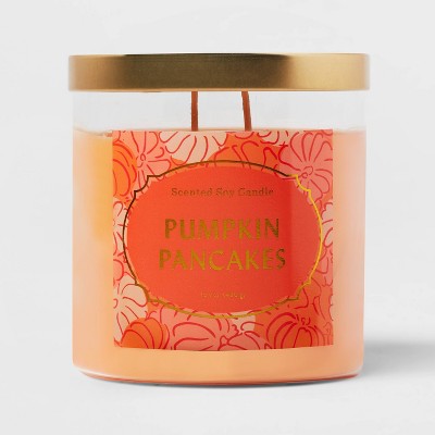 Lidded Glass Jar Pumpkin Pancakes Candle - Opalhouse™