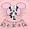 Girls' - Disney - Be Kind To Yourself Shirt Tail Raglan Graphic T-shirt - 2 of 3