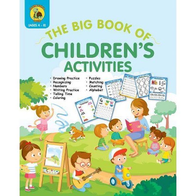 The Big Book of Children's Activities - (Learn & Play Kids Activity Books) by  Talking Turtle Books (Paperback)