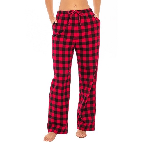 Women's Soft Cotton Flannel Pajama Pants, Warm Pj Bottoms : Target