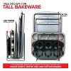 LunaLulinlk Black (2 Pack) Extra Tall Steel Baking Pan Organizer Rack for Cabinet Storage or Kitchen Counter, Cookie Baking Sheet Organizer - 4 of 4