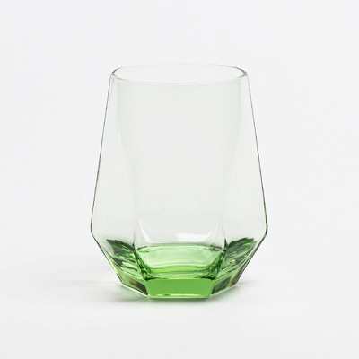over&back 17.7 fl oz Facet Stemless Wine Glass