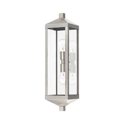 Livex Lighting Nyack 2 - Light Wall Light in  Brushed Nickel