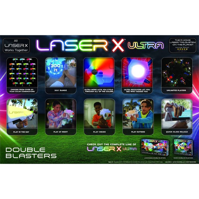 Laser X Ultra Double Blasters, 4 of 6