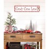 Lomsoe Candy Cane Lane Metal Tin Sign Vintage Funny Christmas Sign Retro Poster 4x16 Inch Christmas Gift - 4 of 4