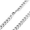 West Coast Jewelry Men's Polished Curb Chain Stainless Steel Necklace (9mm) - 24" - 3 of 4