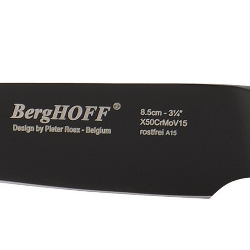 BergHOFF Ron 3.35" Stainless Steel Paring Knife, Black, 3 of 4