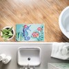 Stupell Industries Horned Seahorse & Fish Printed Plush Bath Mat And Bath Rug, Design By Audrey Jeanne Roberts, 18"X30" - 4 of 4