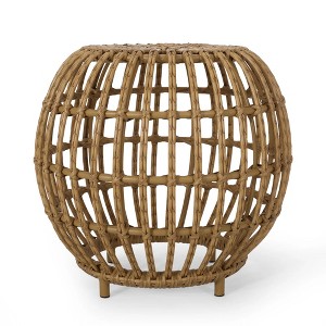 Boho Style Outdoor Side Table - 1 of 4