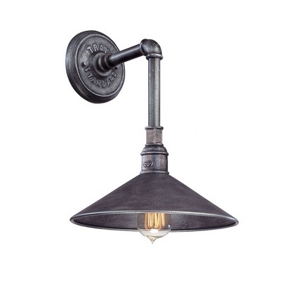 Troy Lighting Toledo 1 - Light Wall Light in  Old Silver Old Silver Shade