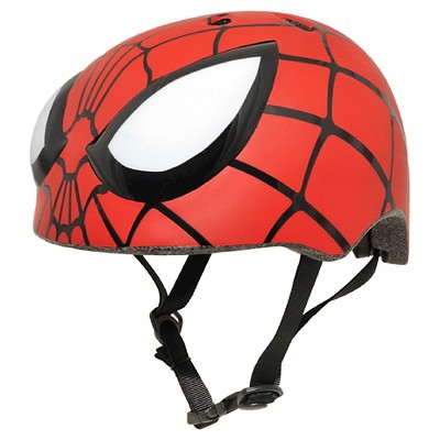 kids spiderman bike helmet