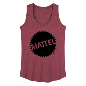 Women's - Mattel - Mattel Original Logo Graphic Racerback Tank - 1 of 4