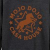 Women's - Barbie - Mojo Dojo Casa House Lightweight French Terry Wide Neck Long Sleeve Shirt - 2 of 4