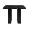 Okak Solid Wood Dining Table Kitchen Table 48" Square Bar Table for Dining Room Living Room Apartment Restaurant - 4 of 4