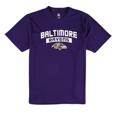 G-III Sports Mens Baltimore Ravens Graphic T-Shirt, Purple, Large