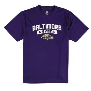 G-III Sports Mens Baltimore Ravens Graphic T-Shirt, Purple, Large - 1 of 2