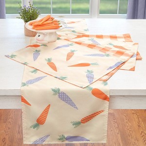 The Lakeside Collection Carrots Set of 4 Placemats and Runner - Set of 4 Placemats - 1 of 4