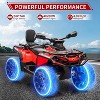 Kids ATV, 24V Licensed BRP Electric ATV 4 Wheeler for Kids, Ride On Toy Car, 4WD Battery Powered Ride On Car with 2 Seater - 2 of 4