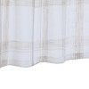 Buffalo Plaid Gingham Pattern Yarn-Dyed Short Curtains - 2 of 4