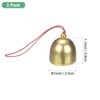 Unique Bargains Copper Durable Multipurpose Small Decorative Bells - 3 of 4