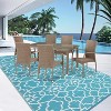 Millerloom Rug – Waterproof, Reversible Plastic Straw Patio Carpet, Easy Clean, All-Weather Outdoor Rug - 4 of 4