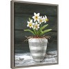 Amanti Art Farmhouse Garden II White Daffodils by Kelsey Wilson Canvas Wall Art Print Framed 16 x 20-in. - 3 of 4