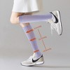 Anna-Kaci Women's Knee High Compression Socks with Arch Support and Stretch Fit for Running and Recovery 2-Pack - 2 of 3
