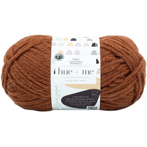 Lion Brand Yarn Ice Cream Big Scoop Yarn, Black Cherry : : Home