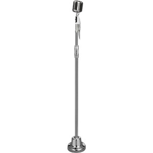 Pyle Retro Microphone and Swing Stand - Silver - 1 of 4