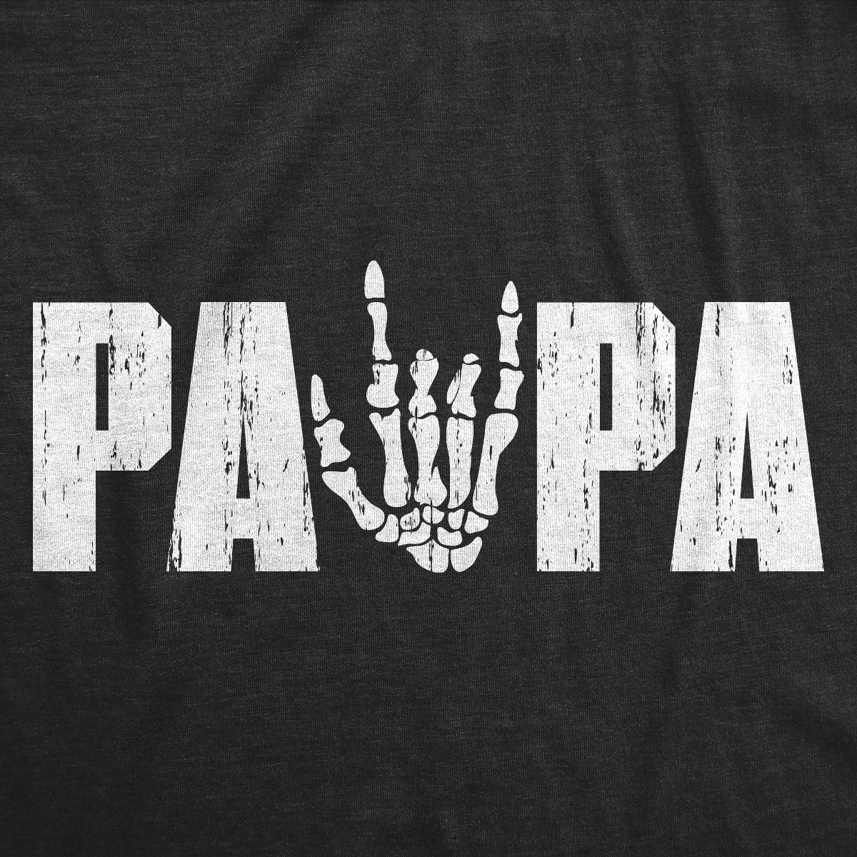 Мужские футболки Crazy Dog T-Shirts, Inc. Mens Funny T Shirts Papa Bones Sarcastic Halloween Graphic Novelty Tee For Men - Crazy Dog Men's T Shirt For Halloween Season Black XL — фото 2