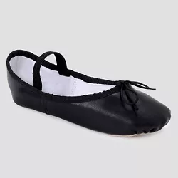 Freestyle by Danskin Girls' Ballet Slippers - Black 9