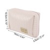 Unique Bargains Women Durable Handheld Travel Makeup Bag 1 Pc - 3 of 3