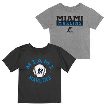 MLB Miami Marlins Toddler Boys' 2pk T-Shirt