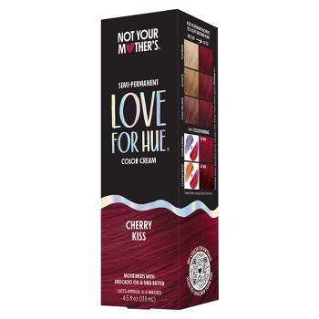 Not Your Mother's Love for Hue Semi-Permanent Hair Color Cream - Cherry Kiss - 4.5 fl oz