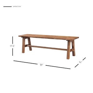 New Pacific Direct Bedford 59 Bench A Base - 1 of 4