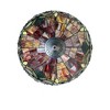 Chloe Lighting DEMETRA AURORA Tiffany-style 3 Light Victorian Double Lit Table Lamp 18 Shade - 3 of 4