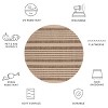 Courtyard CY6062 UV & Stain Resistant Non-Shedding Power Loomed Indoor/Outdoor Rugs - Safavieh - 3 of 4