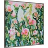 30" x 30" Somewhere Under The Rainbow by Per Anders Framed Canvas Wall Art Print - Amanti Art: Botanical Lithograph, Modern Decor - 2 of 4
