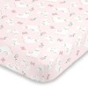NoJo Little Love Sweet Llama and Butterflies Mini Crib Bedding Set - 3pc - 2 of 3