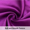 2 Pack Satin Pillowcases for Hair and Skin, Luxurious and Silky Pillow Cases with Envelope Closure - NTBAY - 4 of 4