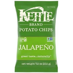 Kettle Brand Kettle Potato Chips Jalapeno 7.5 oz - 1 of 1