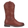 Olivia Miller Girl's Cowboy Western Boots - 2 of 4