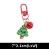 Unique Bargains Christmas Keychain Lobster Clasp Alloy Multi-colored Resin - 2 of 3