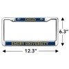 Emory University Mascot Full Size Standard License Plate Metal Frame - 4 of 4