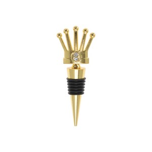 Unique Bargains Bottle Stoppers Geometric Crown Zinc Alloy PTR 4.13"x1.54"x0.79" 1 Pc - 1 of 3