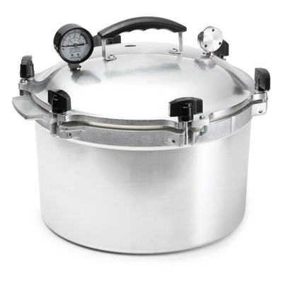 T-fal 22qt Stainless Steel Canner And Pressure Cooker Gray : Target