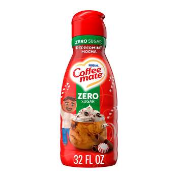 Coffee mate Zero Sugar Peppermint Mocha Liquid Coffee Creamer - 32 fl oz (1qt)