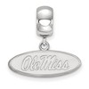 Black Bow Jewelry Sterling Silver Mississippi Rebels NCAA Bead Charm - 2 of 4