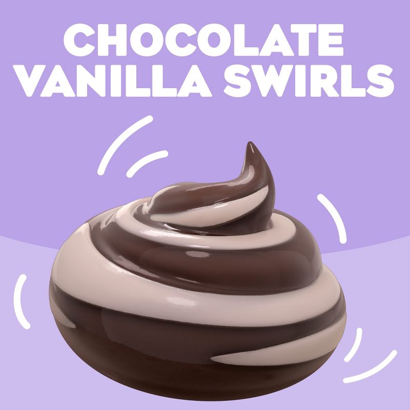 Jell-O Original Chocolate Vanilla Swirls Pudding Cups Snack - 15.5oz/4ct, 4 of 13